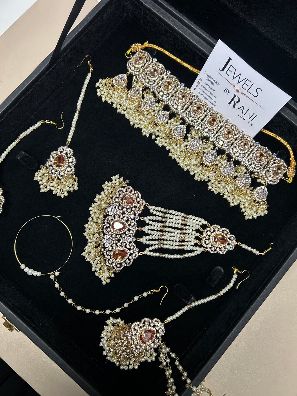 Style 5 - 2026 Gold and White Choker set