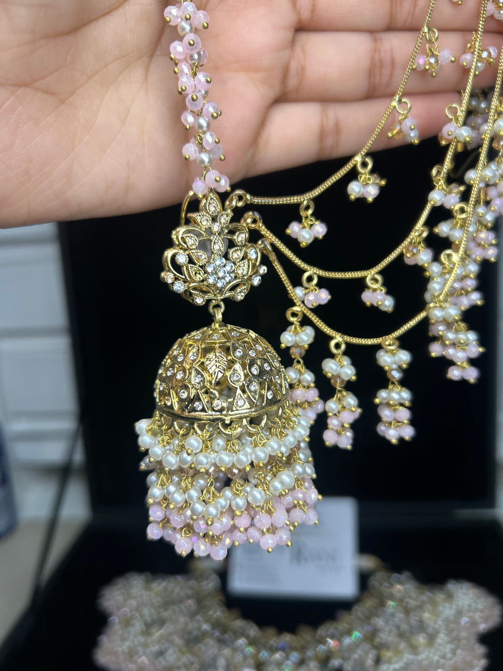2026 Collection | Pink and White Necklace Set - Style 349