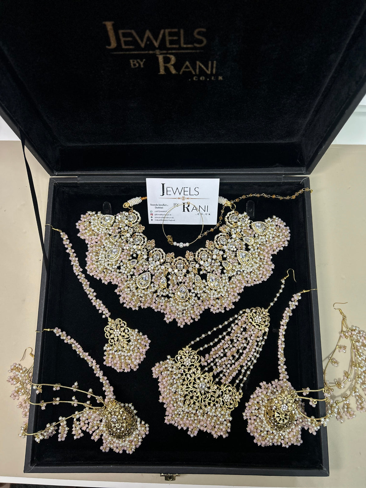 2026 Collection | Pink and White Necklace Set - Style 349