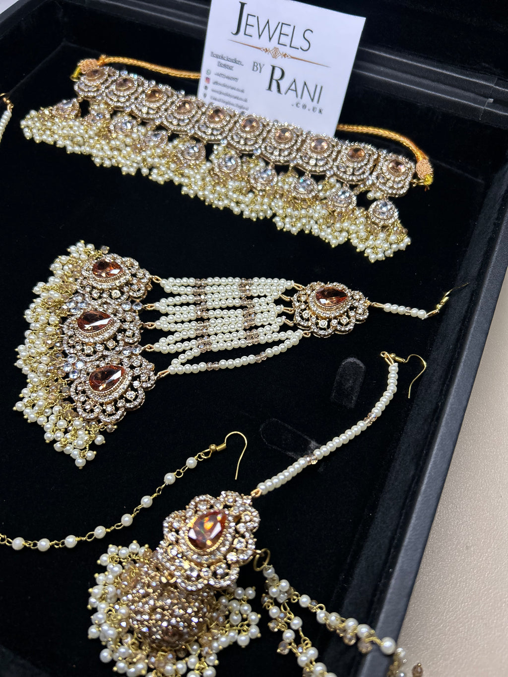 Style 5 - 2026 Gold and White Choker set
