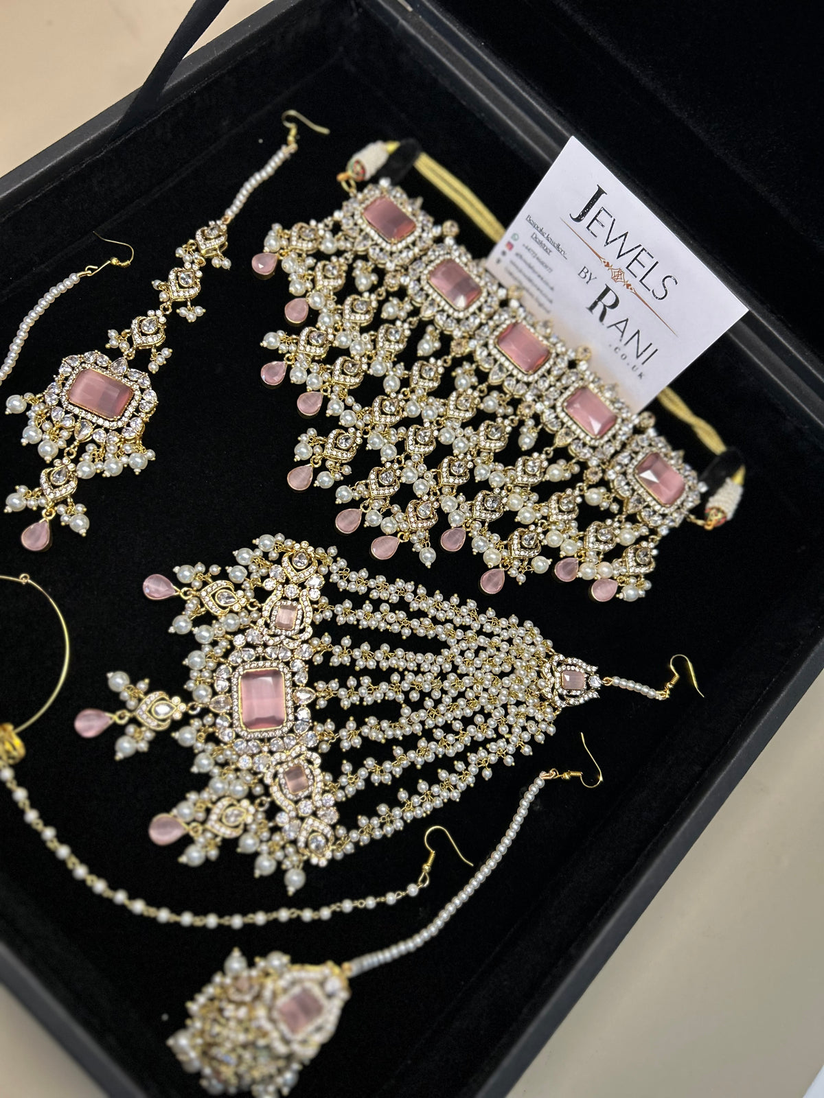 2026 Collection | Pink and White Choker Set - Style 781