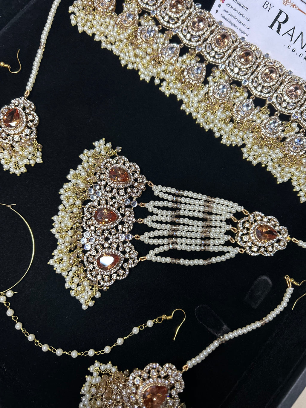 Style 5 - 2026 Gold and White Choker set