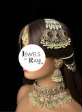 Style 5 - 2026 Gold and White Choker set