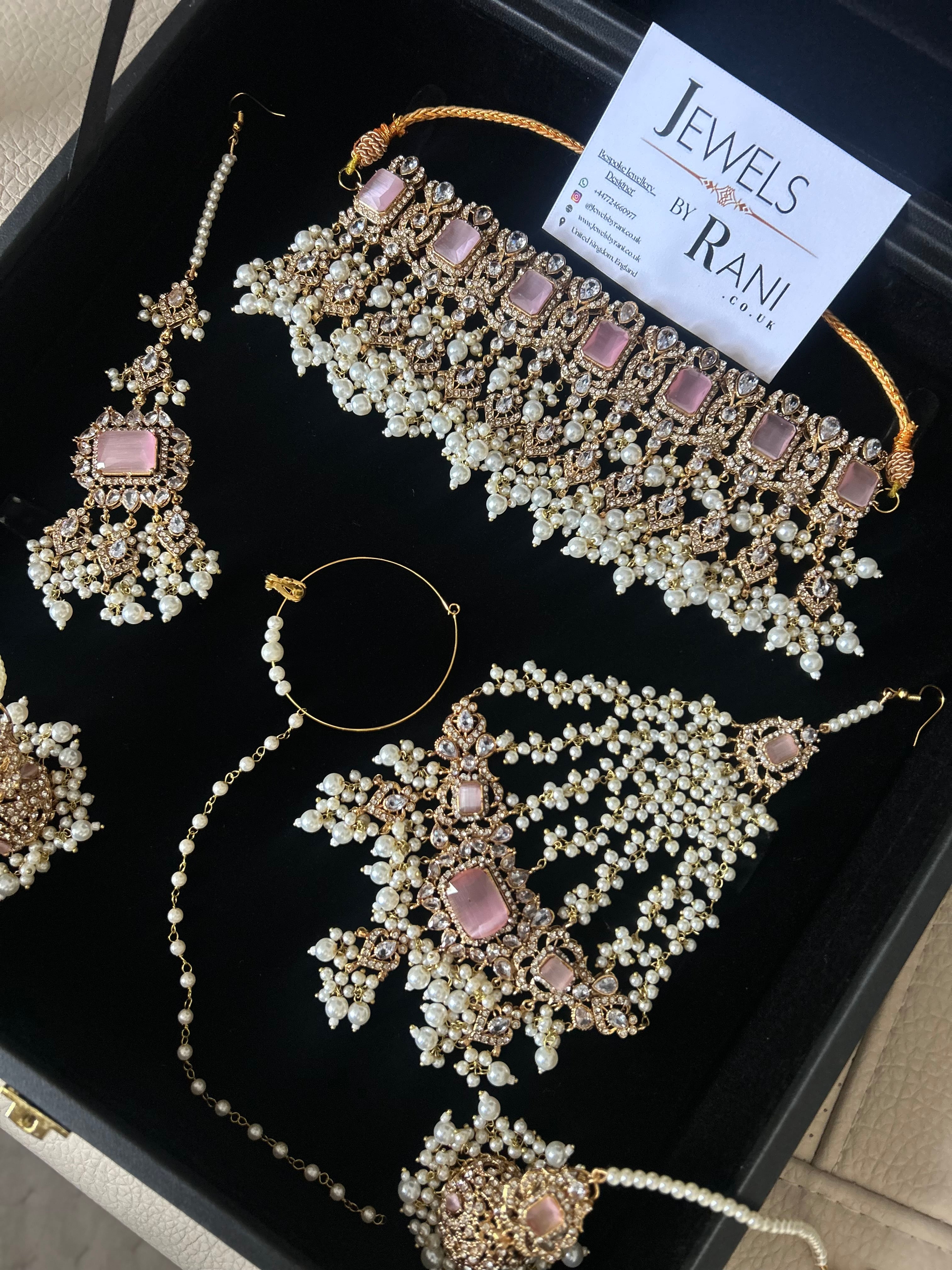 2026 Collection | Pink and White Choker Set