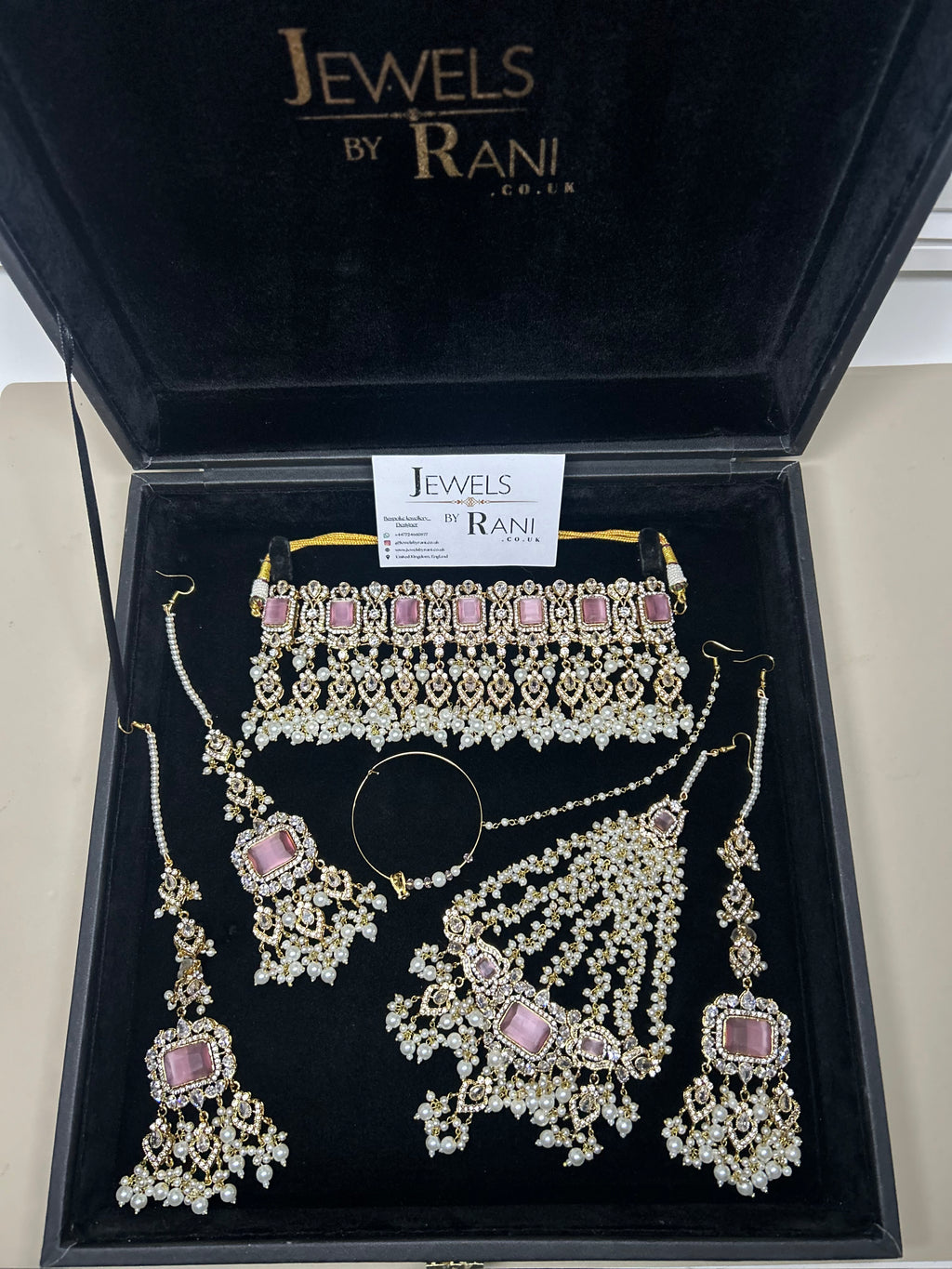 2026 Collection | Pink and White Choker Set - Style 780