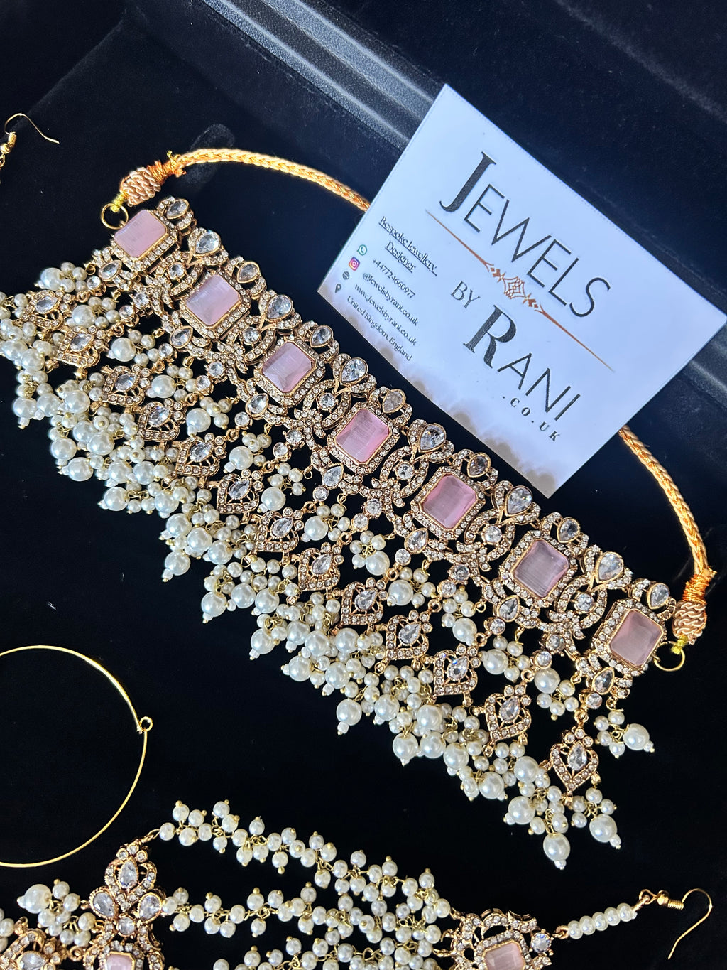 2026 Collection | Pink and White Choker Set