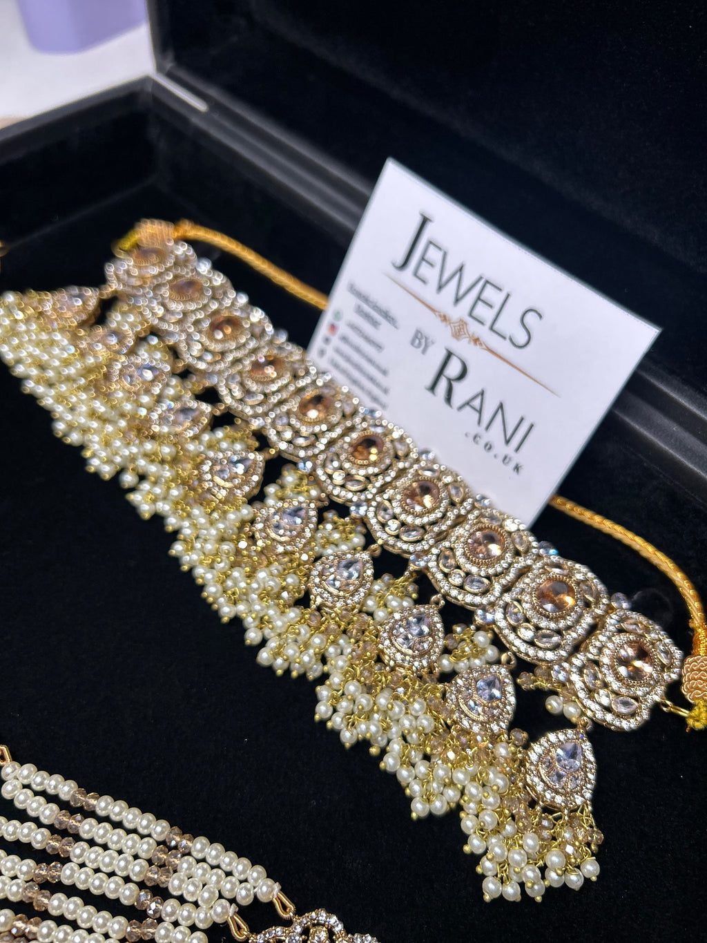 Style 5 - 2026 Gold and White Choker set