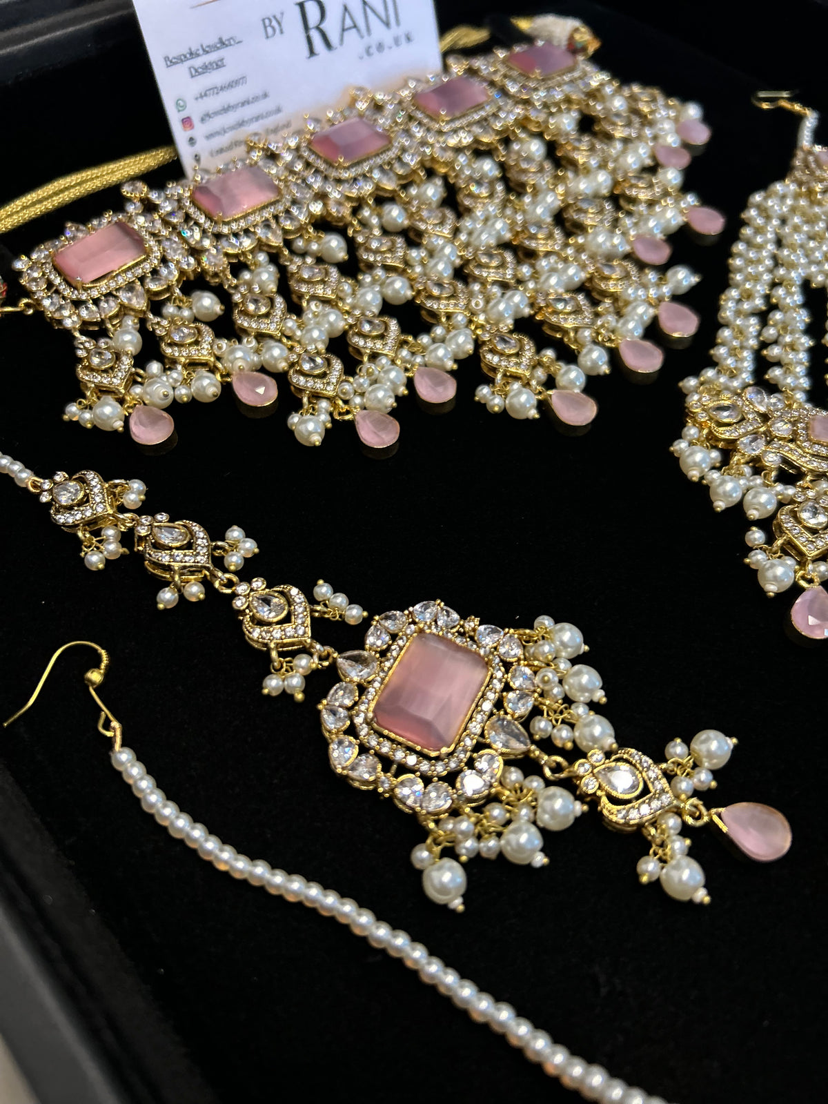 2026 Collection | Pink and White Choker Set - Style 781