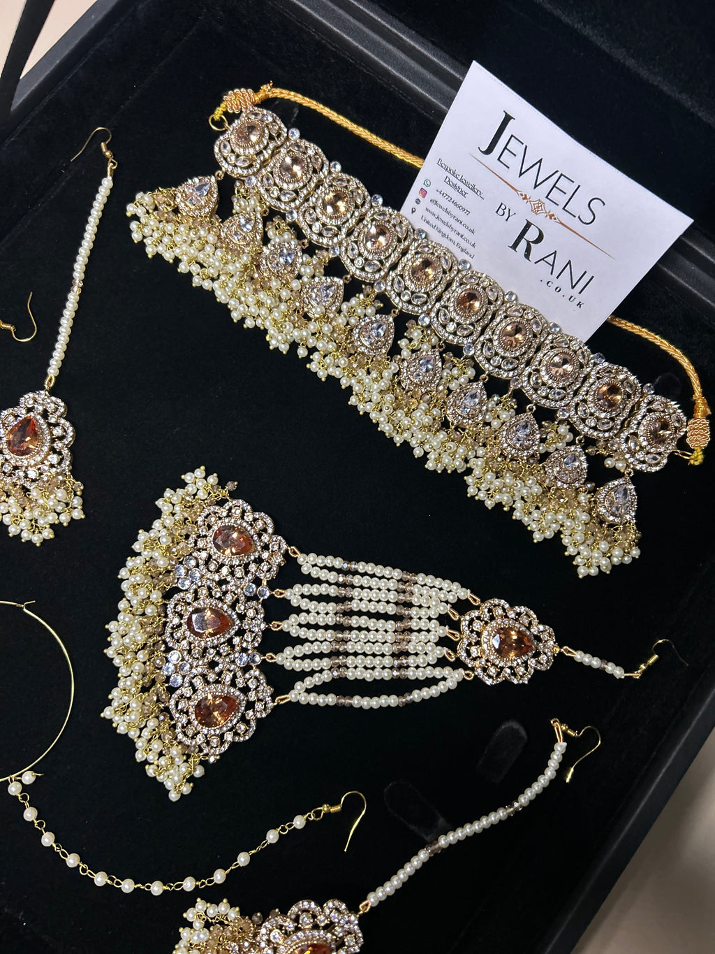 Style 5 - 2026 Gold and White Choker set
