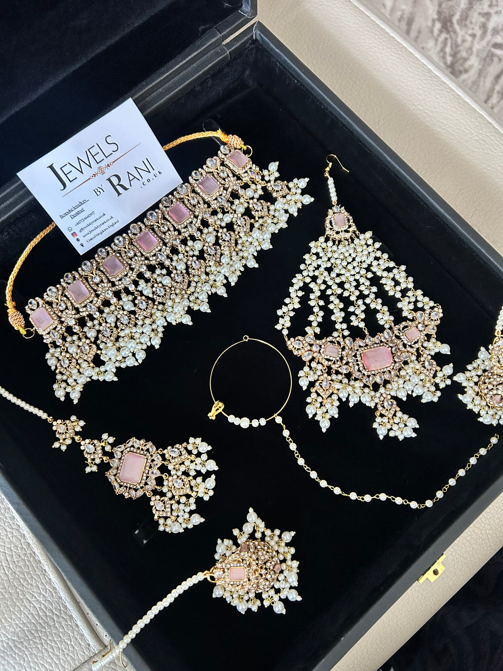 2026 Collection | Pink and White Choker Set