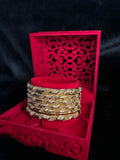 Gold Finish - Glow n Gleam Bangles - Gold Plated - 6 Bangles