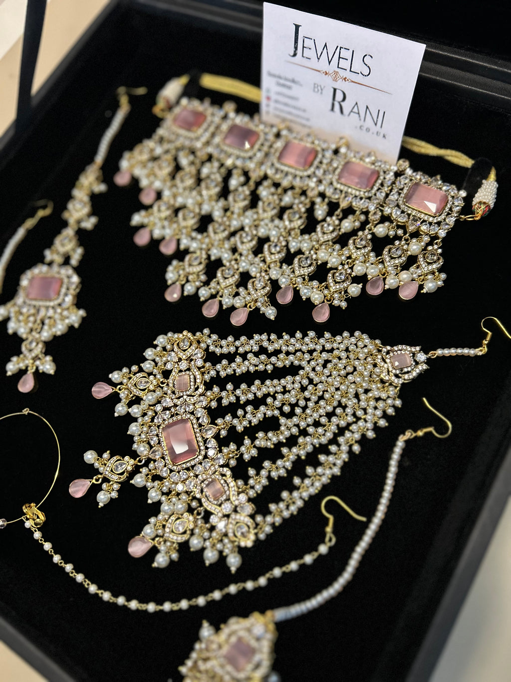 2026 Collection | Pink and White Choker Set - Style 781