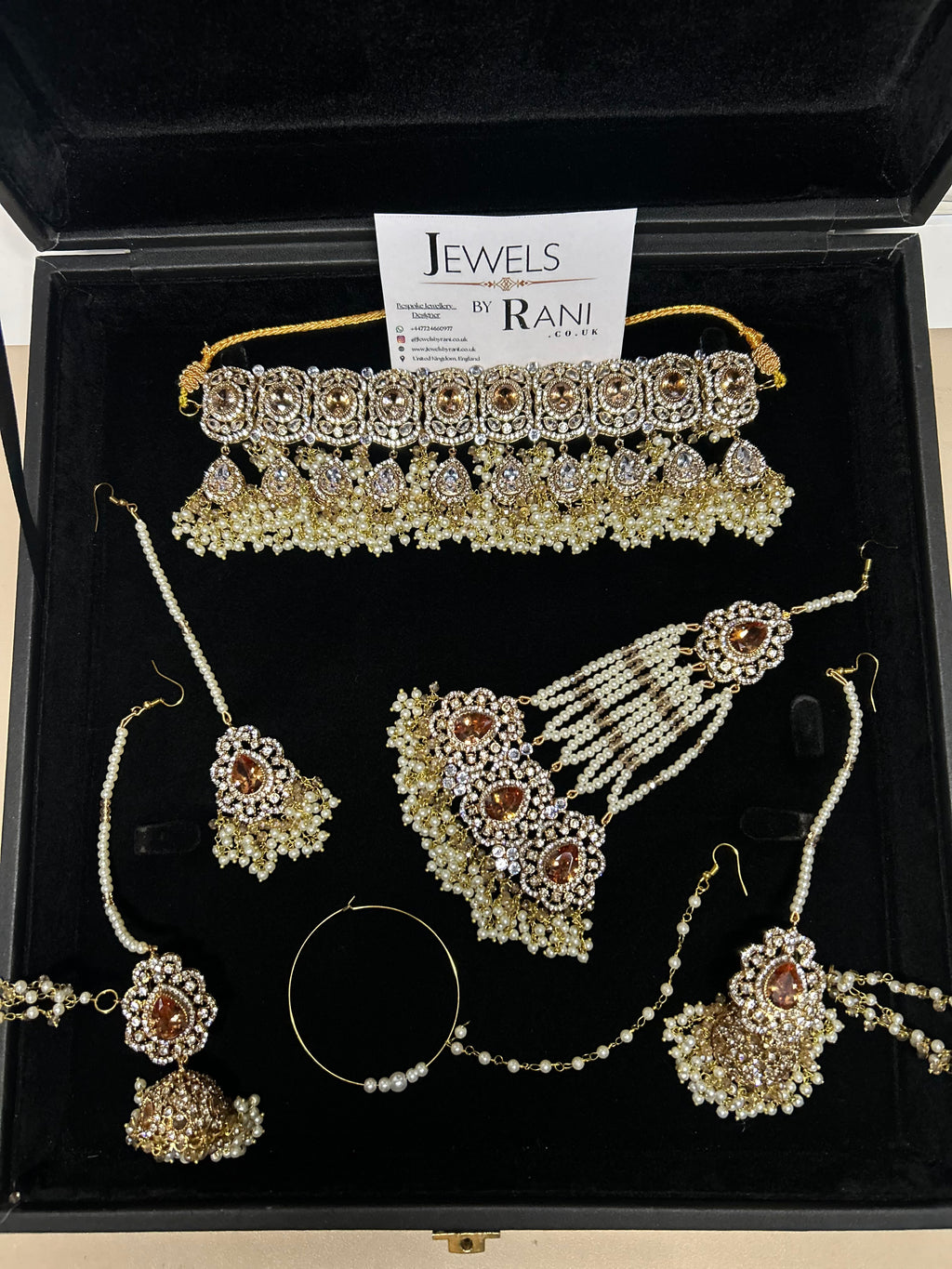 Style 5 - 2026 Gold and White Choker set