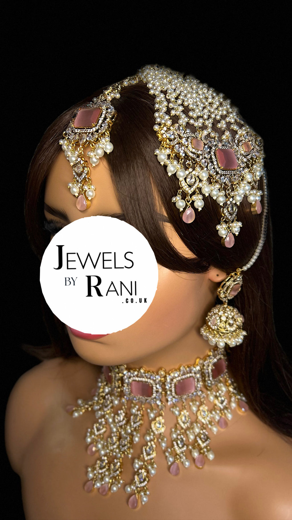 2026 Collection | Pink and White Choker Set - Style 781