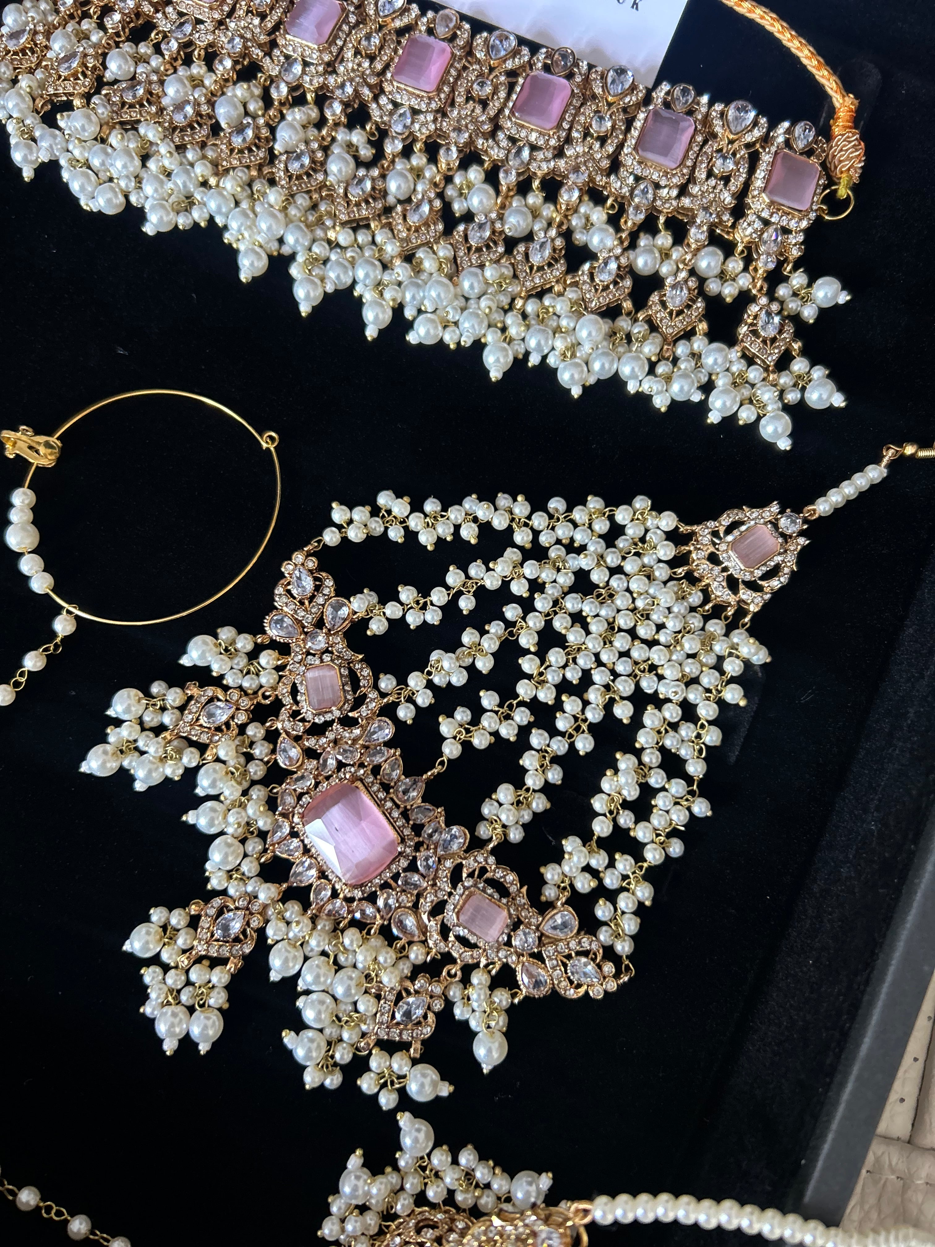 2026 Collection | Pink and White Choker Set