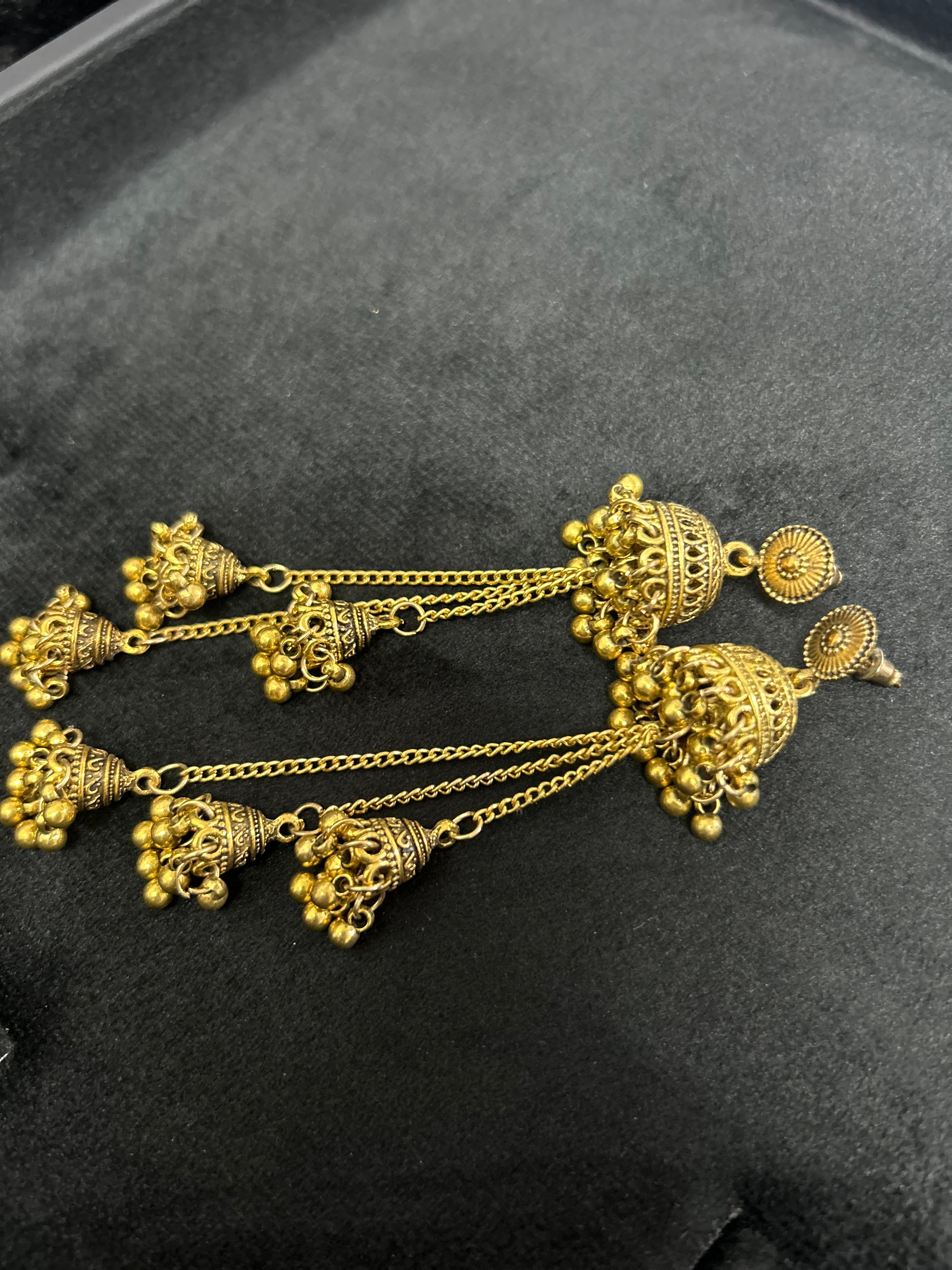 Beautiful Long Dangle Jhumkies