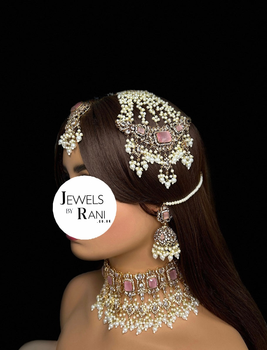Pre Order - 2026 Collection | Pink and White Choker Set