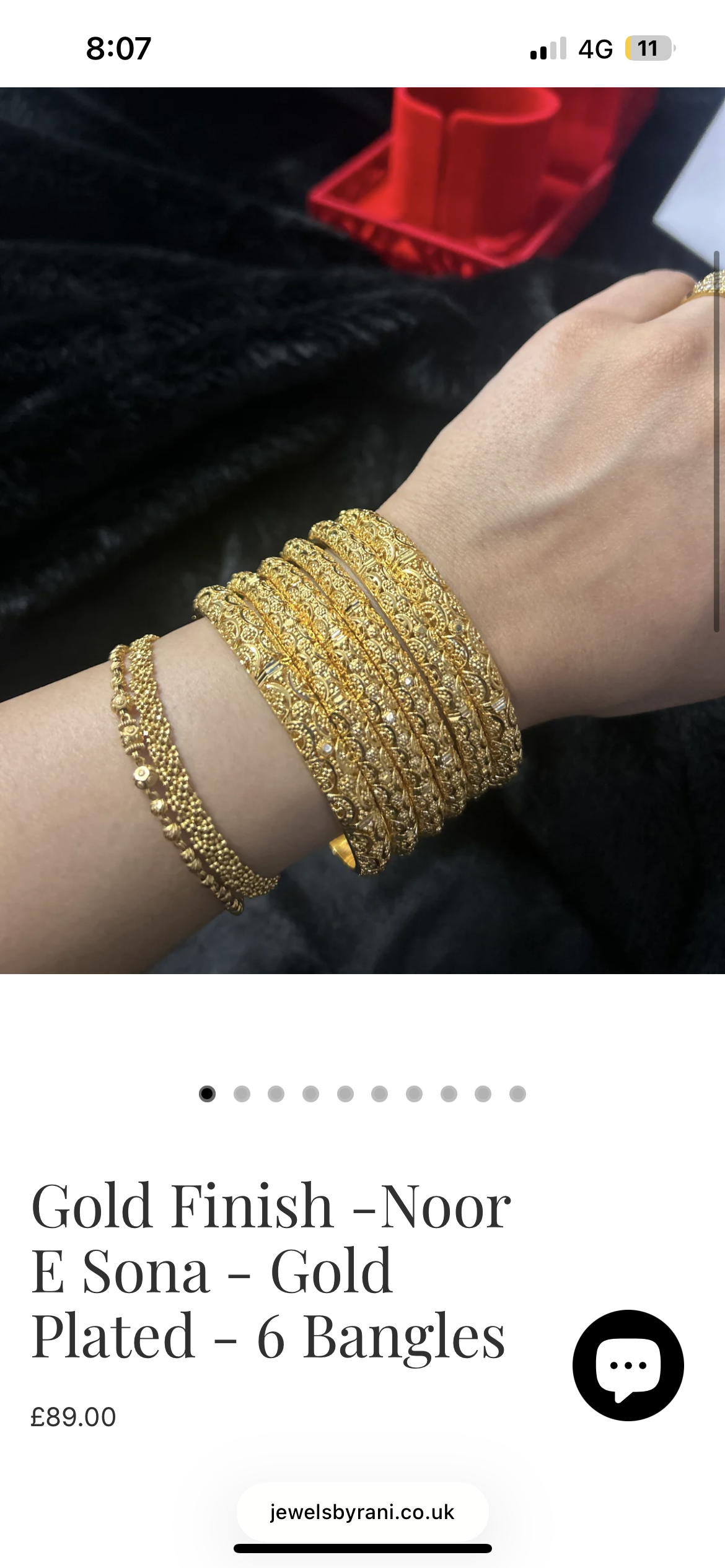 Pre order - 2.8 Bangles & £80 Gold set 4-7 weeks making time