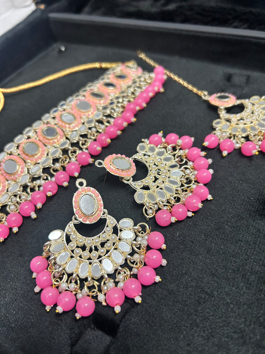 Pink Light Weight Choker Set