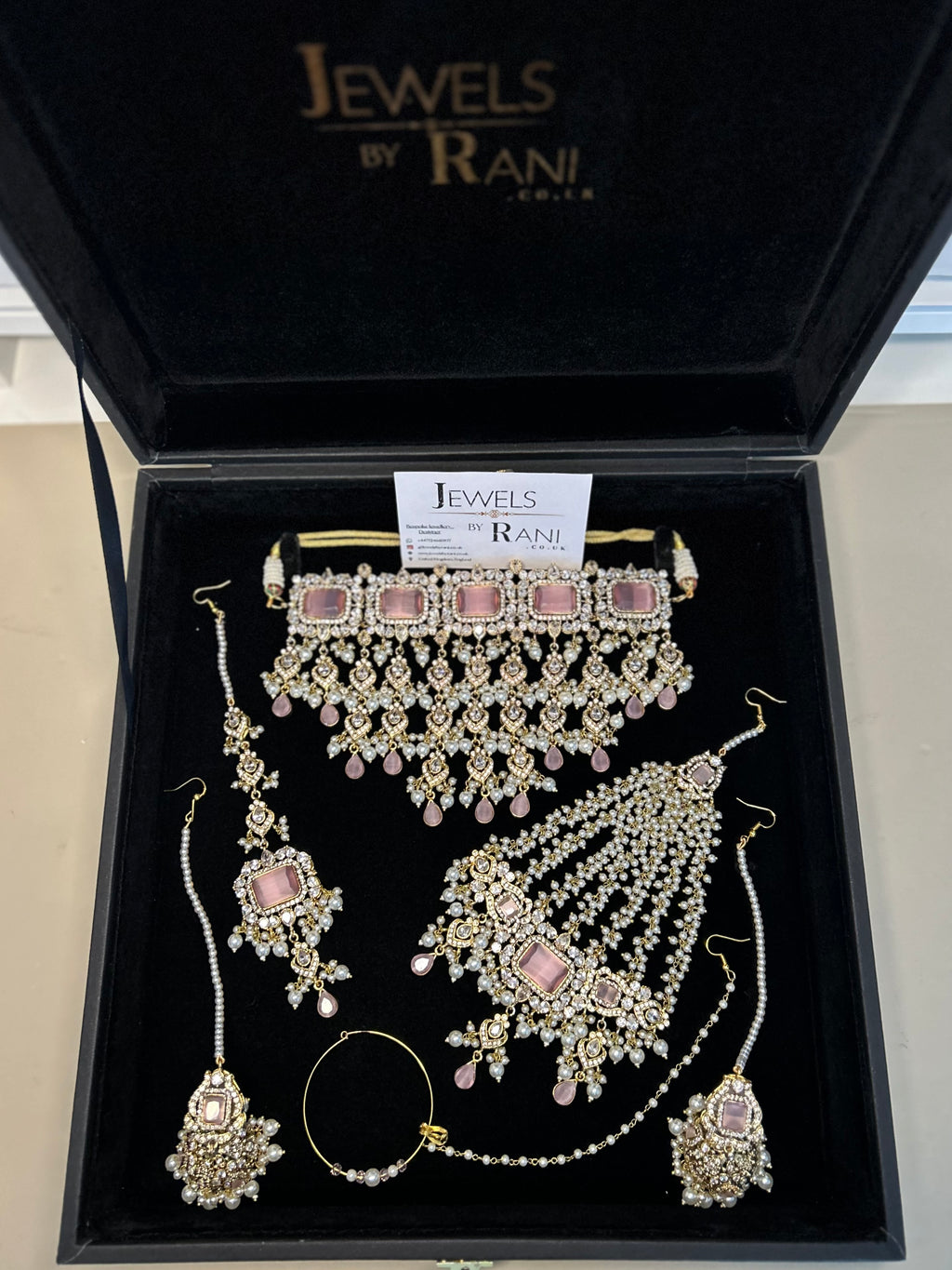 2026 Collection | Pink and White Choker Set - Style 781