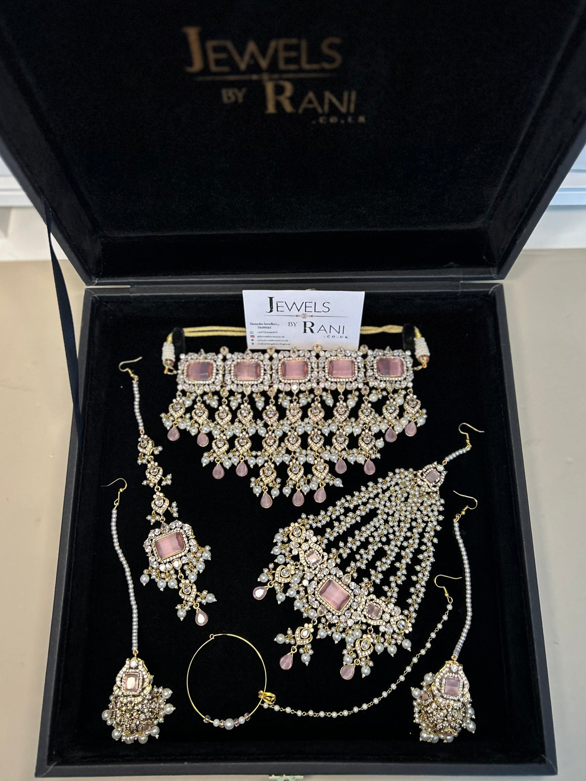 2026 Collection | Pink and White Choker Set - Style 781