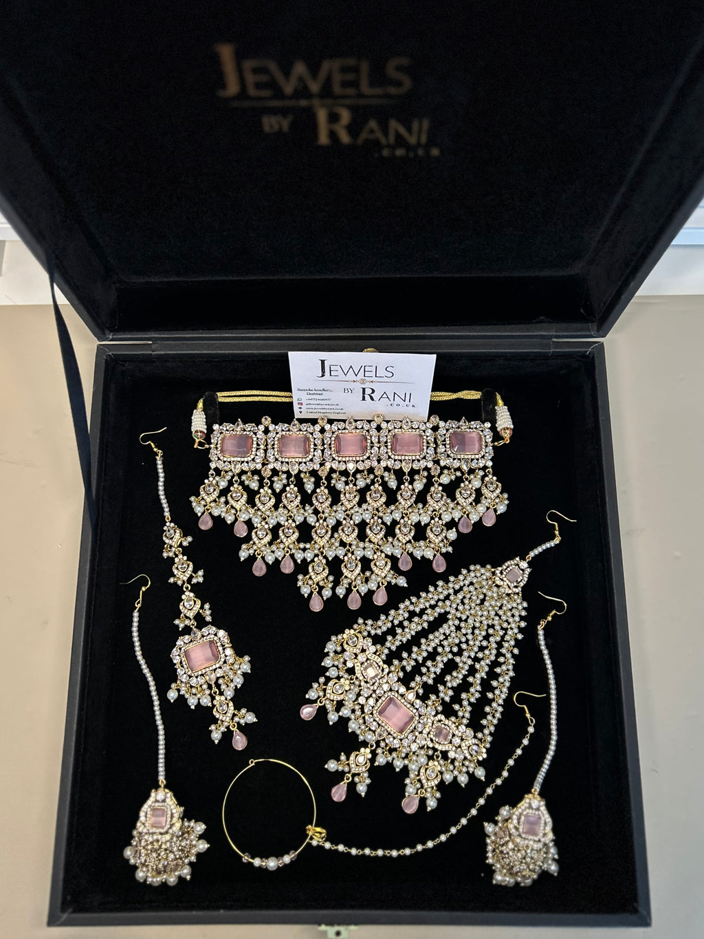 2026 Collection | Pink and White Choker Set - Style 781