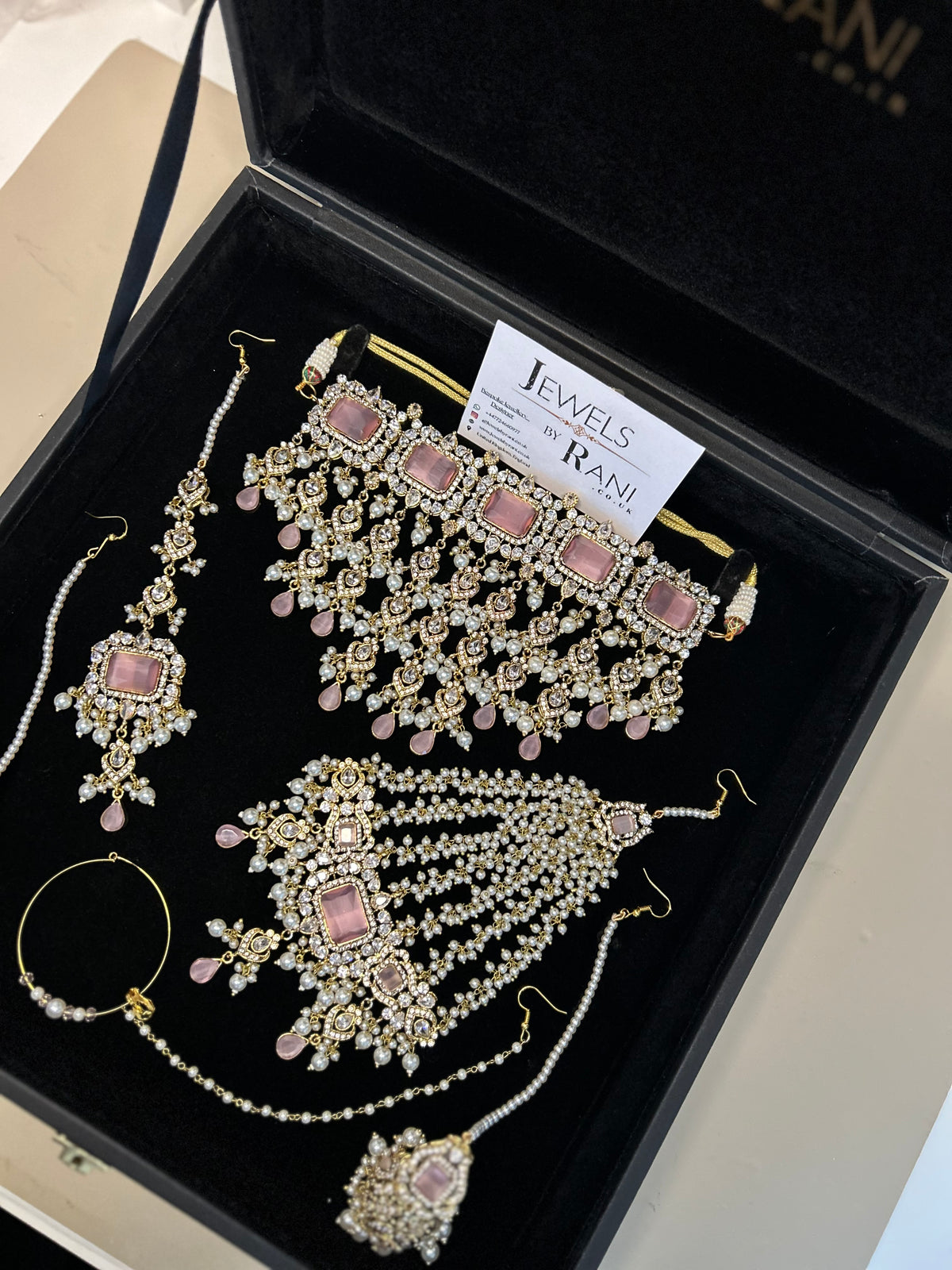 2026 Collection | Pink and White Choker Set - Style 781