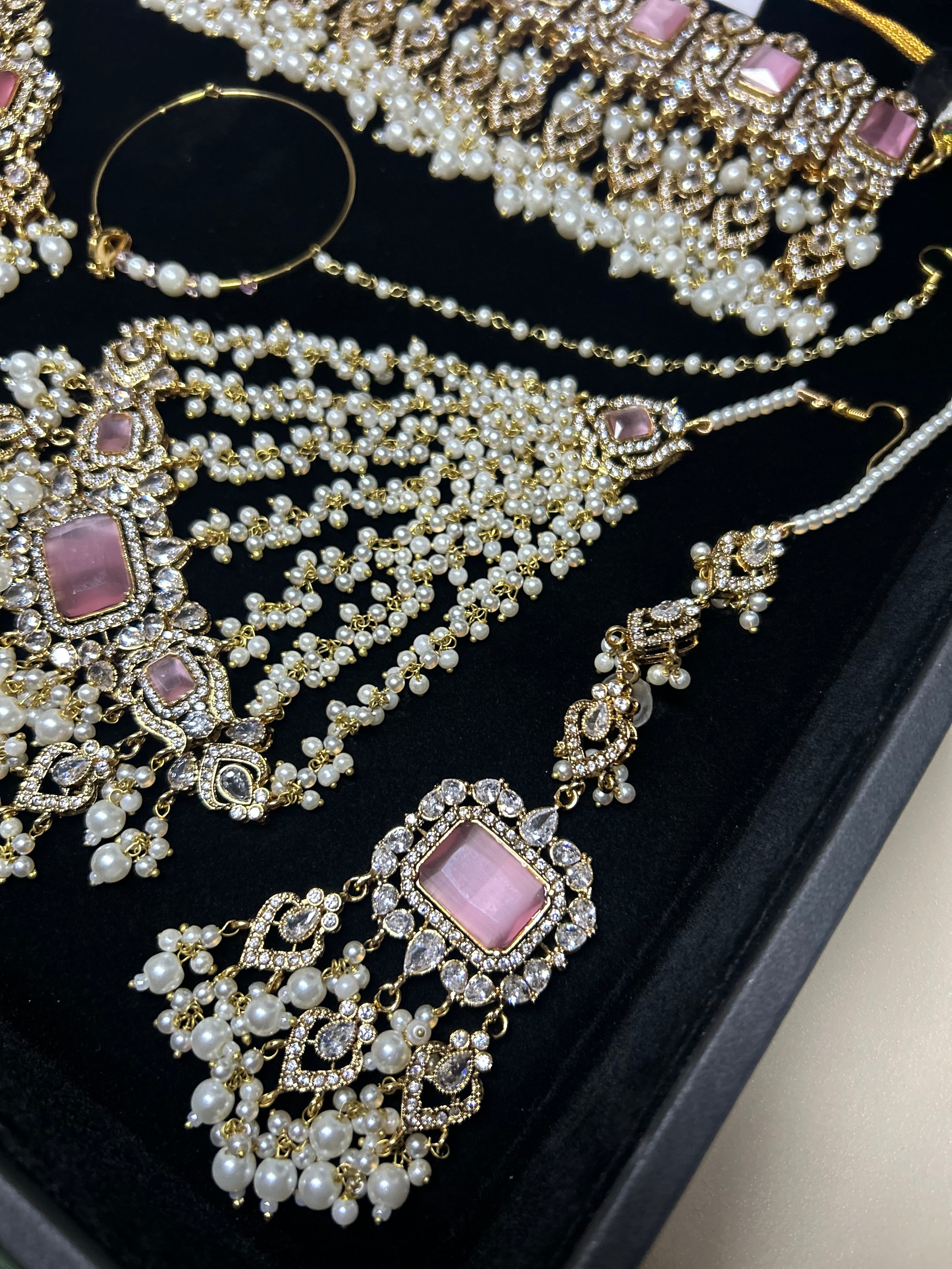 2026 Collection | Pink and White Choker Set - Style 780