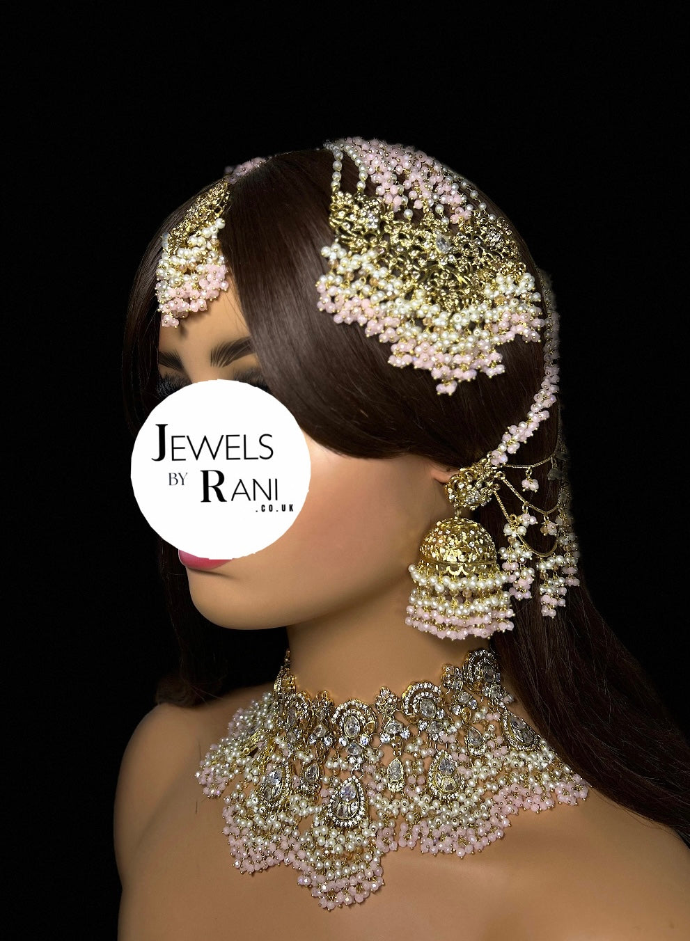 2026 Collection | Pink and White Necklace Set - Style 349