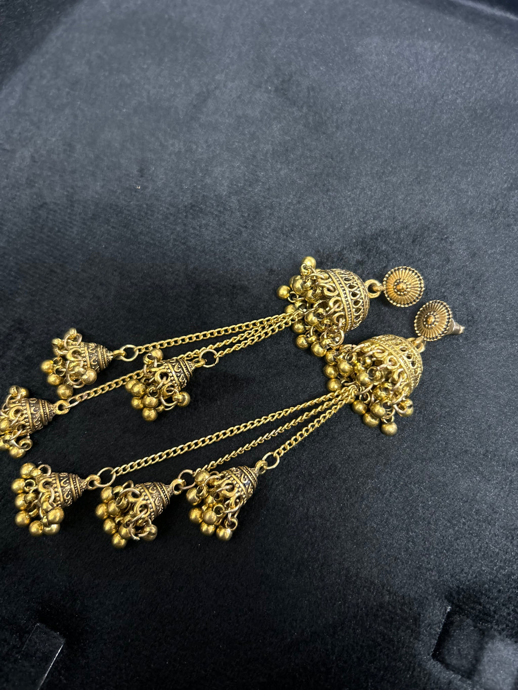 Beautiful Long Dangle Jhumkies