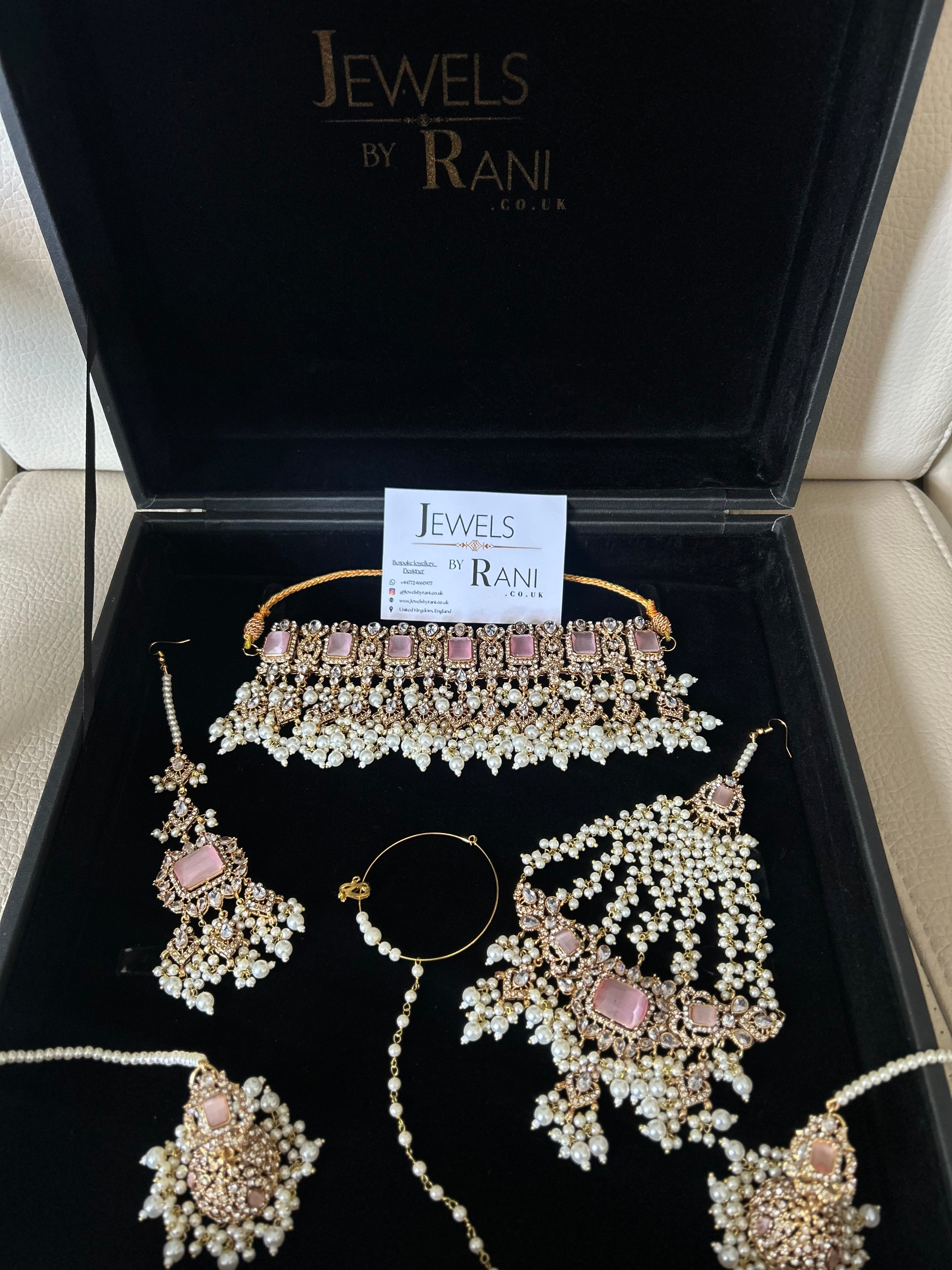 2026 Collection | Pink and White Choker Set