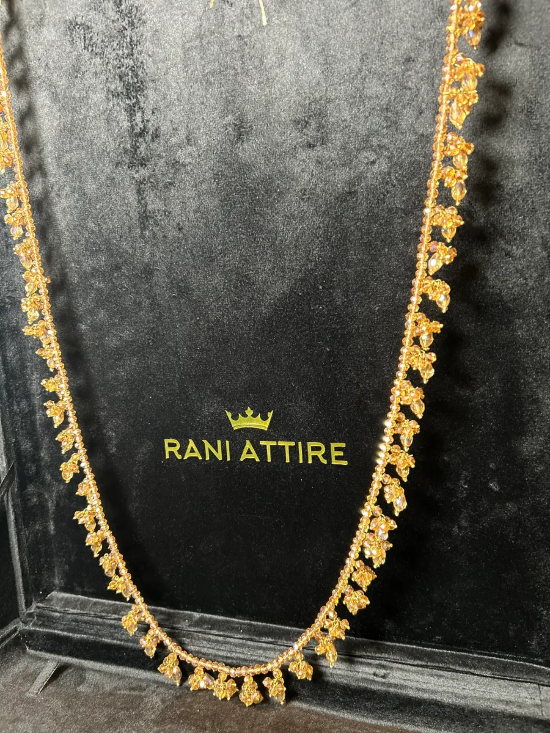 Gold Bridal Mala | Rani Haar - Jewelsbyrani