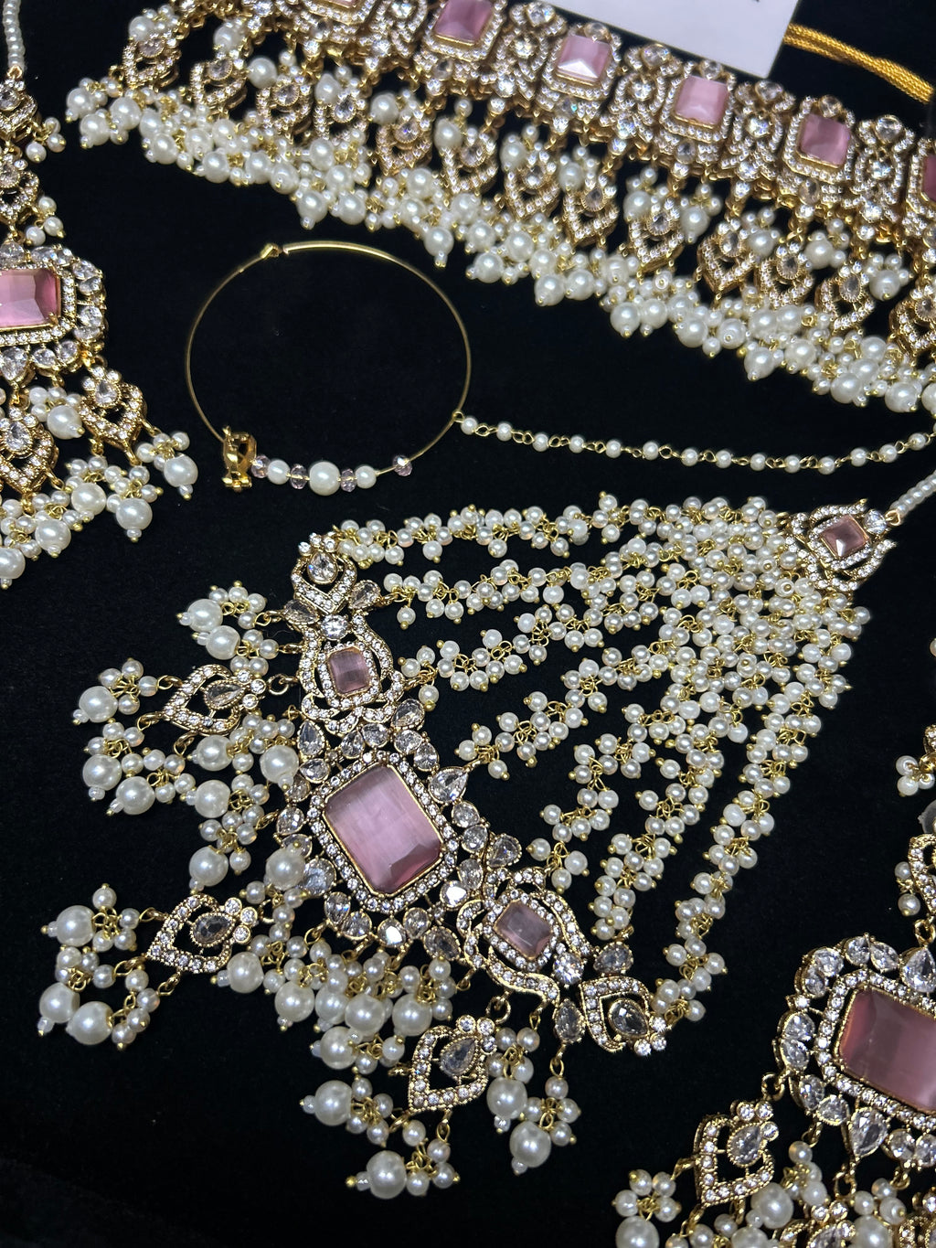 2026 Collection | Pink and White Choker Set - Style 780