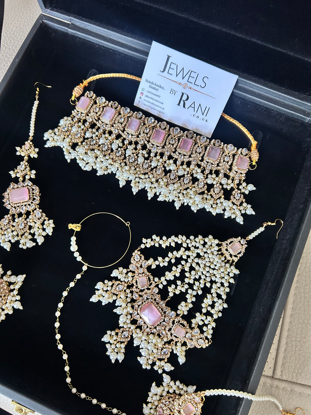 2026 Collection | Pink and White Choker Set
