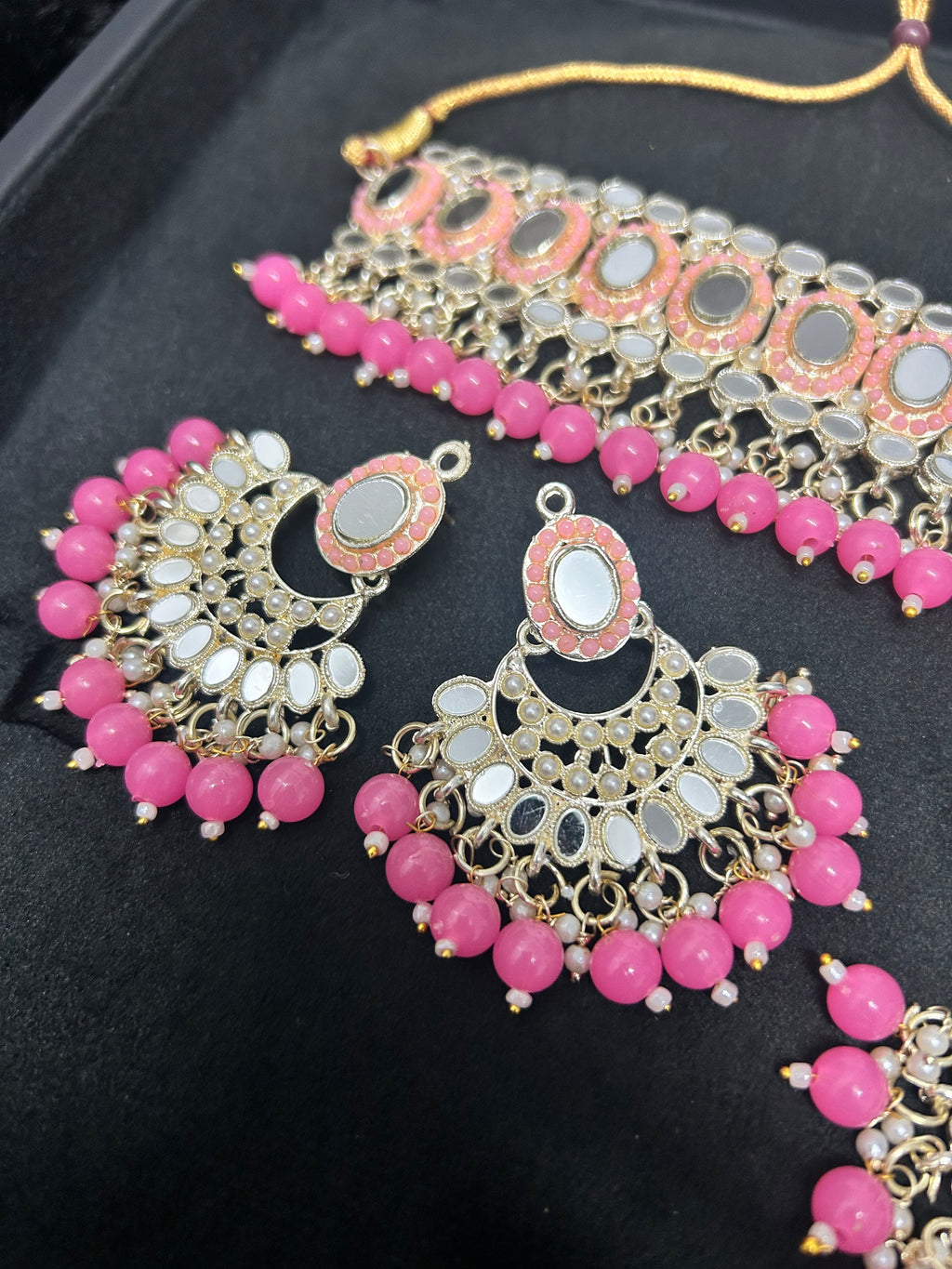 Pink Light Weight Choker Set