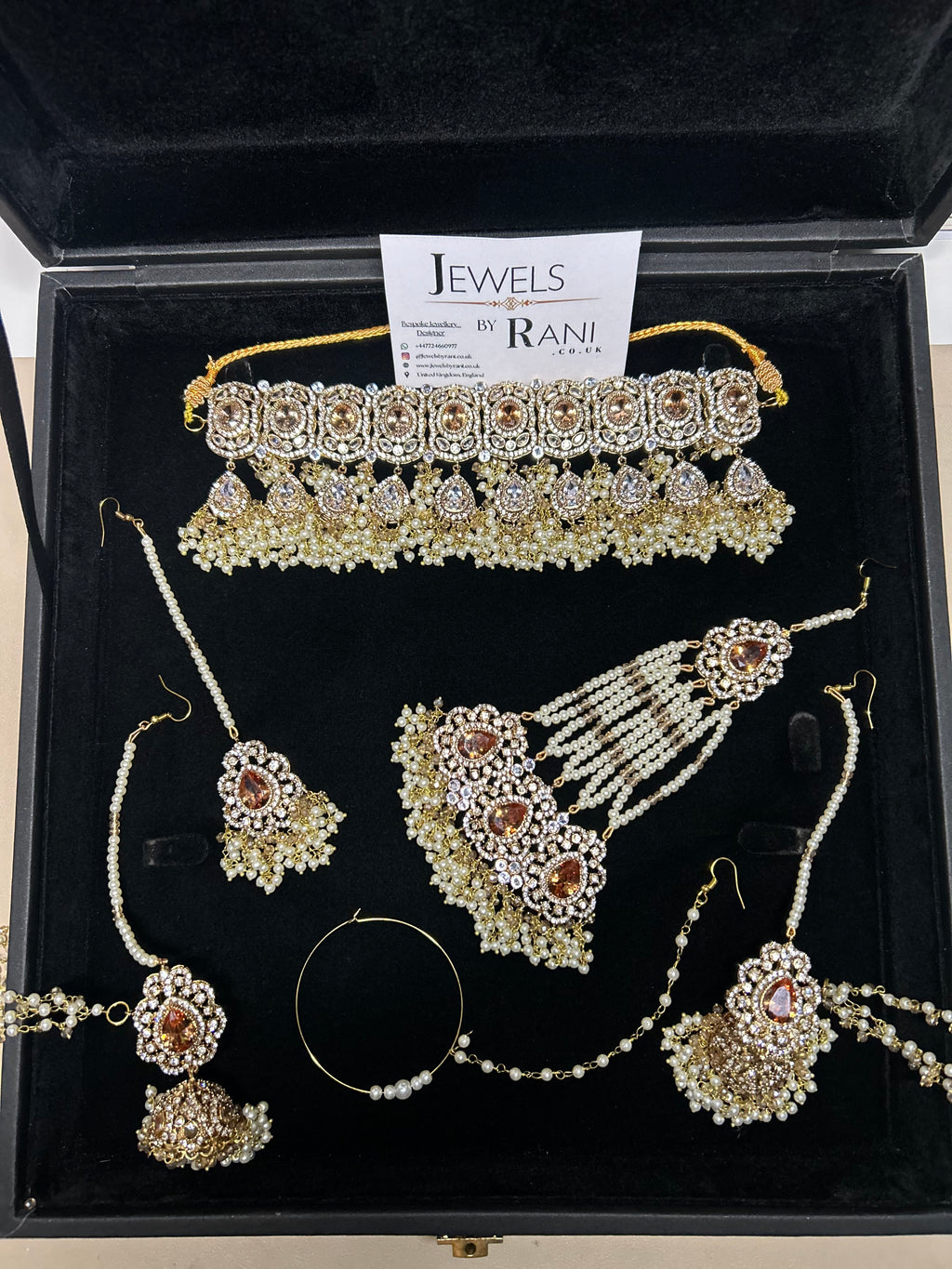 Style 5 - 2026 Gold and White Choker set