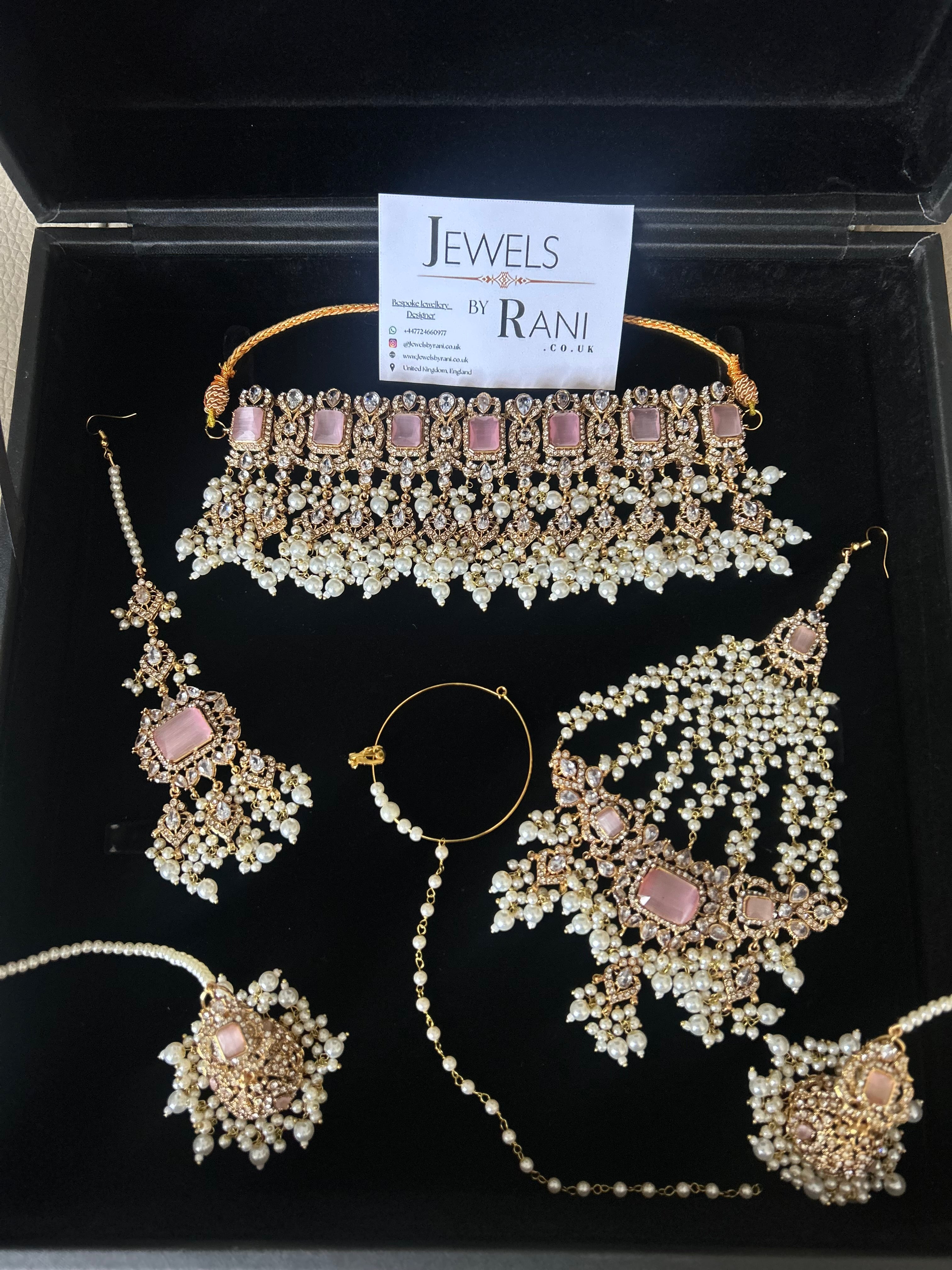 2026 Collection | Pink and White Choker Set