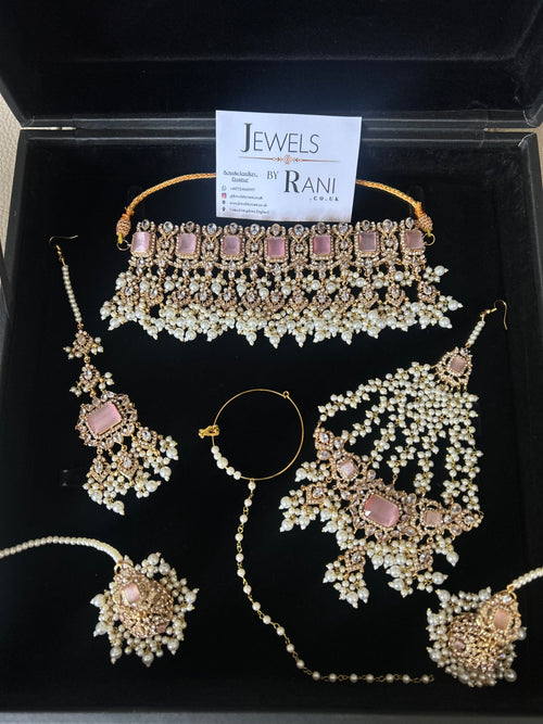 2026 Collection | Pink and White Choker Set