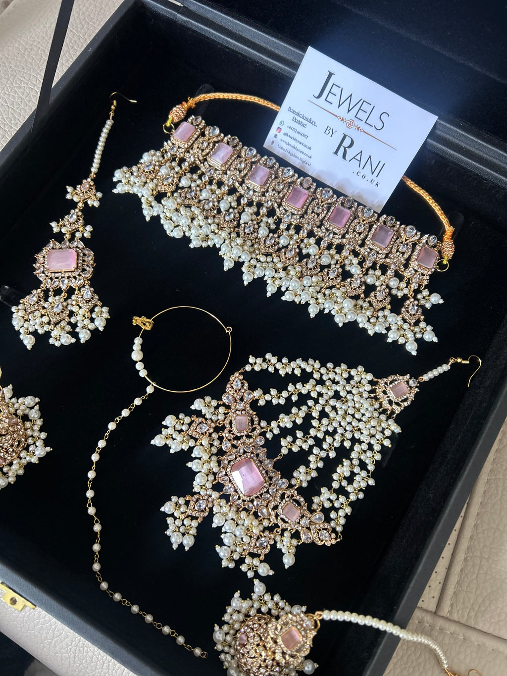 2026 Collection | Pink and White Choker Set