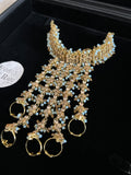 Any colour Pre Order 6 Weeks - 24crt Gold Plated Bridal Hand Piece ONLY |Angla