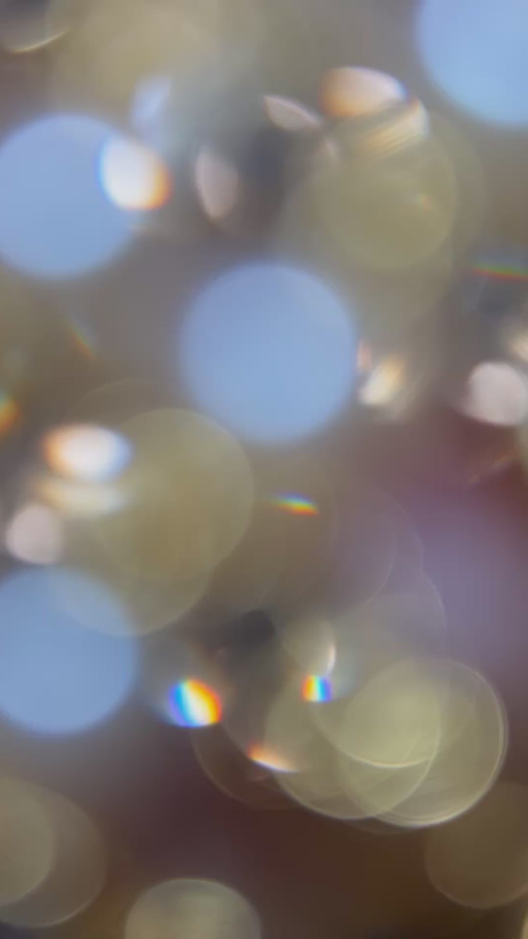 Gold and White Bell Anklet